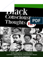 Black Consciousness Thoughts Volume One