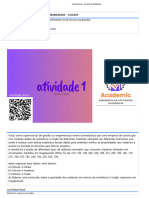 99704.1876 - Atividade 1 - Estatística e Probabilidade