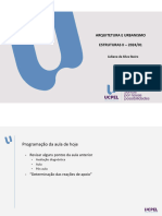 Arquitetura E Urbanismo ESTRUTURAS II - 2024/01: Lidiane Da Silva Ibeiro