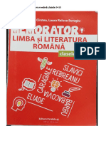 Memorator Limba Și Literatura Română Clasele 9-12