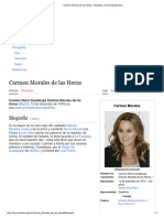 Carmen Morales de Las Heras - Wikipedia, La Enciclopedia Libre
