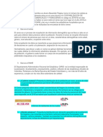 El Censo de Población y Vivienda Realizado en 2018