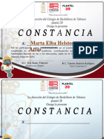 Constancias Día Del Estudiante