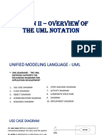 LESSON II Â SOFTWARE - MODELING - OVERVIEW OF THE UML NOTATION