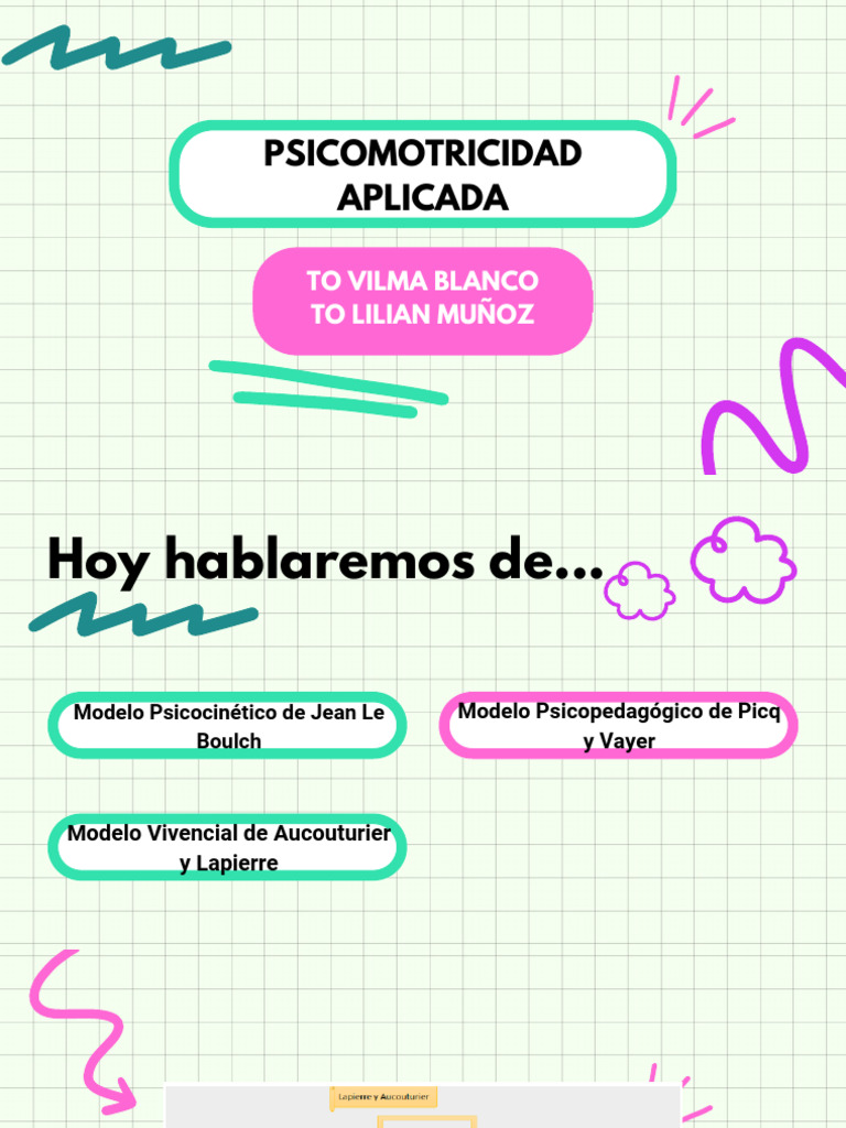 Modelos de Psicomotricidad y Educación | PDF | Esquema (psicología ...