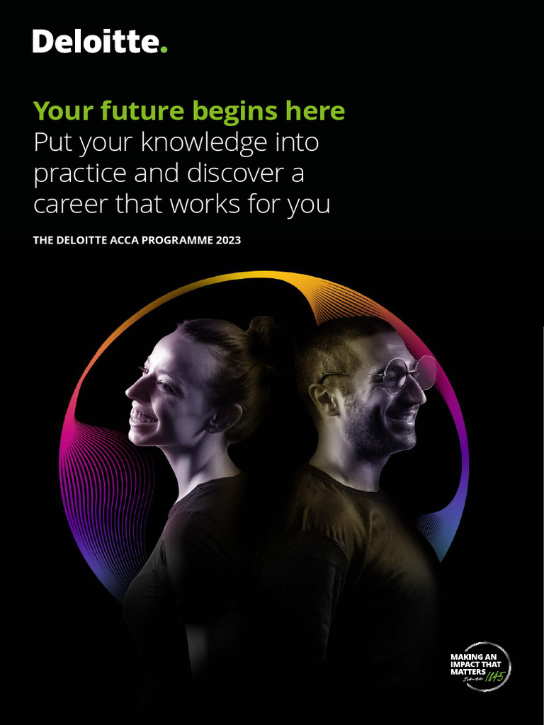 Deloitte ACCA Programme 2023 | PDF | Academic Degree | Educational Stages