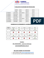 Salas e Horario de Atendimento Da Coordenação - 2024.1