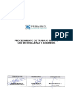 Pts Uso de Escaleras y Andamios Plataformas de Trabajo