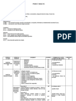 Proiect Didactic Scurta Durata 06.03.2024