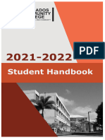 Barbados Community College Student Handbook 2021-2022