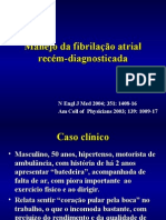 Manejo Da FA Recém-Diagnosticada