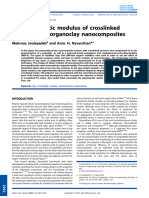 Polymers For Advanced Techs - 2011 - Joulazadeh - Study On Elastic Modulus of Crosslinked Polyurethane Organoclay