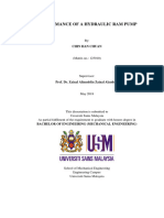 Performance of A Hydraulic Ram Pump - Chin Han Chuan - M4 - 2018
