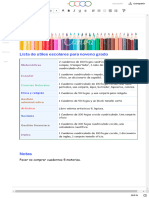 Lista de Utiles