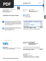 Att Bill | PDF | Cheque | At&T