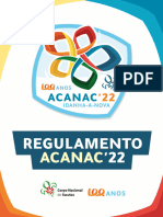Regulamento Acanac22
