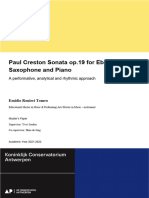 Paul Creston Sonata Op 19 For Eb Alto Sa