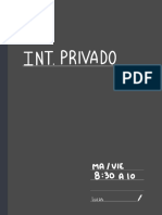 Int Privado
