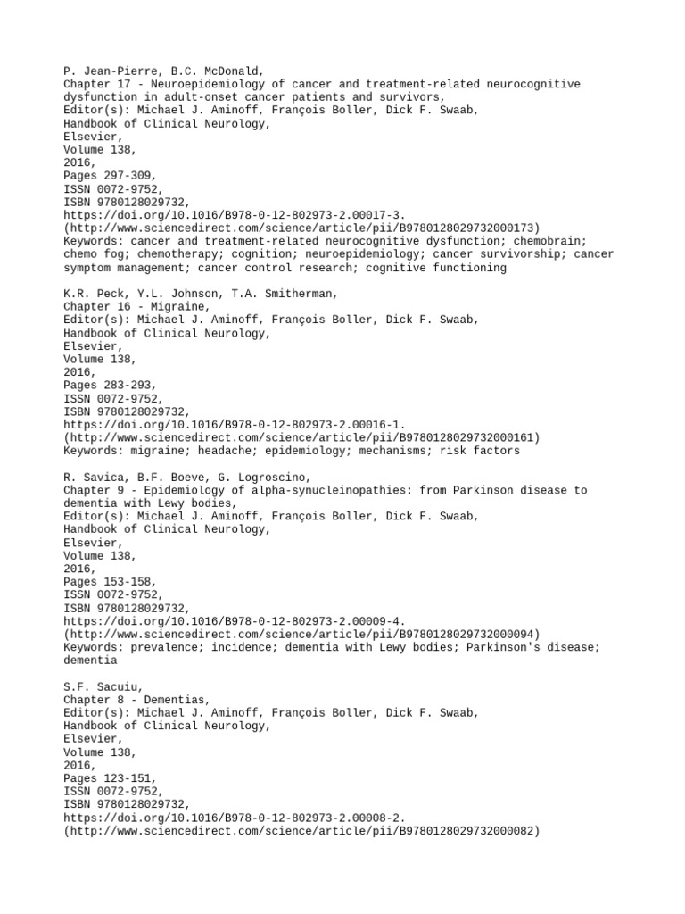 ScienceDirect_citations_1542833803690 PDF Peripheral Neuropathy