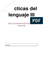 Cuadernillo 3ro PL 2022