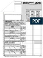 Kapitalertragsteuer-Anmeldung 2008