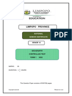 GEOG GRD 12 2022 Term 1 Test