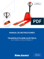 Curso de Transpaleta Eléctrica