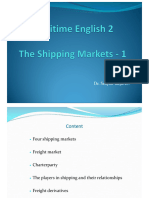 The Shipping Markets - 1