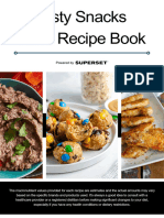 Superset Tasty Snacks Client Recipe Book