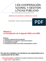 Sesión 3 - Localización ODS