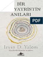 Irvin D. Yalom - Bir Psikiyatristin Anıları