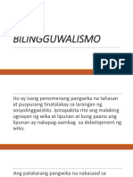 BILINGGUWALISMO