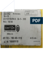 S-71850-6400 - SN 21515 - Label