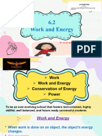 6.2 Work and Energy