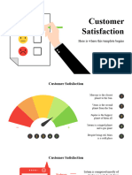 Customer Satisfaction Infographics by Slidesgo