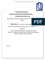 PRACTICA 2: Ley Cero de La Termodinámica