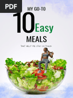 My Top 10 Go-To Easy Meals