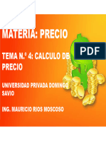 Tema 4 Calculo de Precio