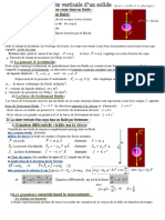 Chute Libre Verticale D Un Solide Cours 2 2