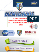Plan y Programas de Estudio de La Nueva Escuela Mexicana Fase 3,4,5