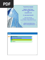 Data Types and Representation