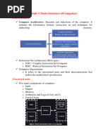 Basic Structure of Computers - 1