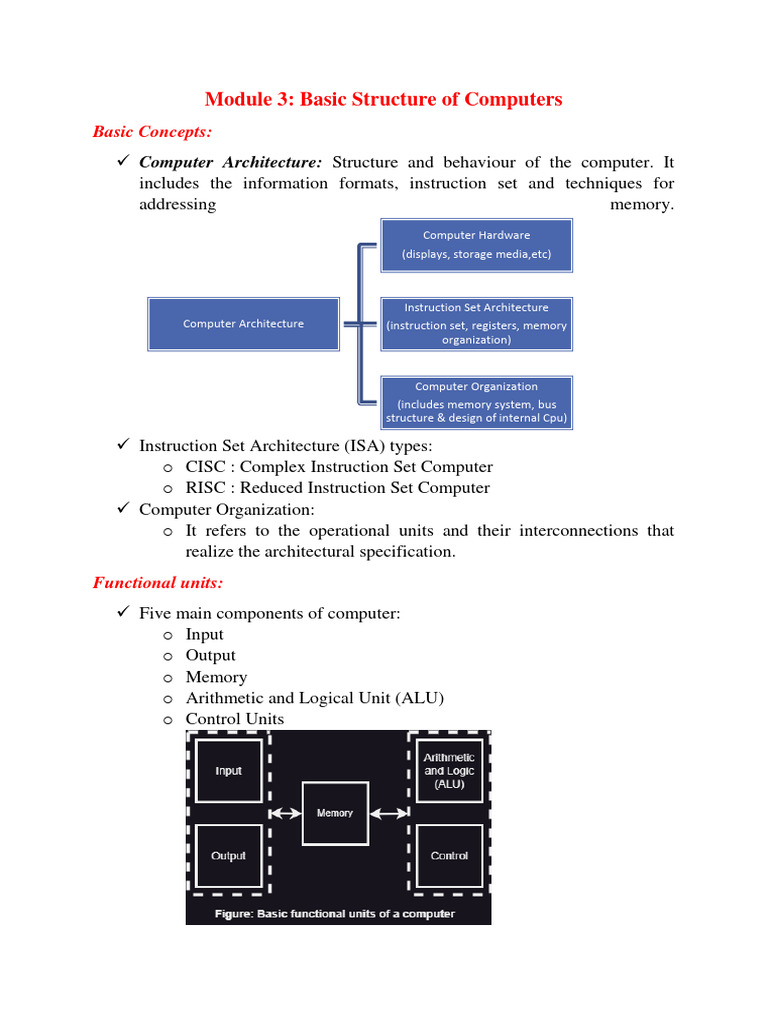Basic structure of computers_1 | PDF | Central Processing Unit ...