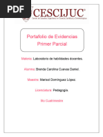 Portafolio de Evidenicas Laboratorio de Habilidades Docente