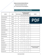 Escala de Trabalho Presencial. JUIZES TJSP.