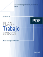 Plan de trabajo Director