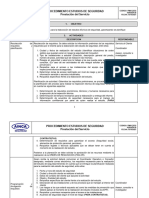 Procedimento Estudios de Seguridad