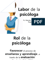 Labor de La Psicóloga