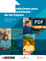 Recomendaciones para El Fortalecimiento de Los Copare PDF