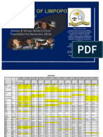 2024 1st Semester Lecturing Time-Table - Update